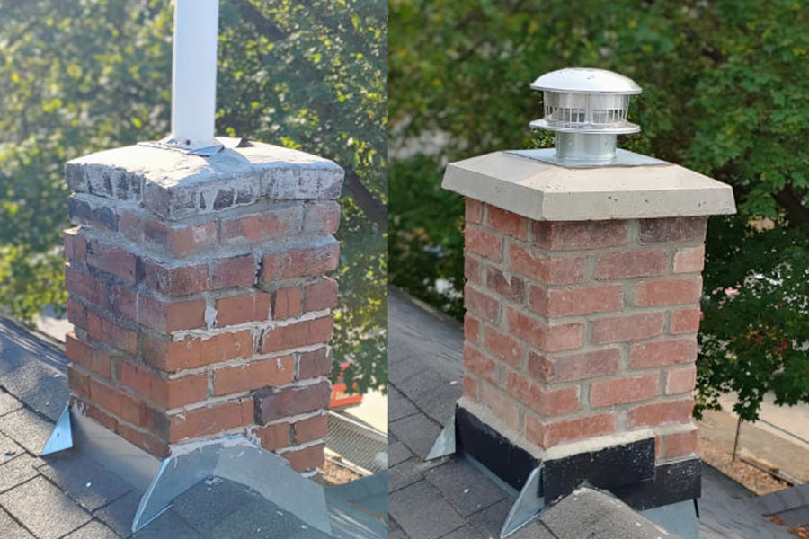 professional chimney repairs new jersey stone look paving & masonry