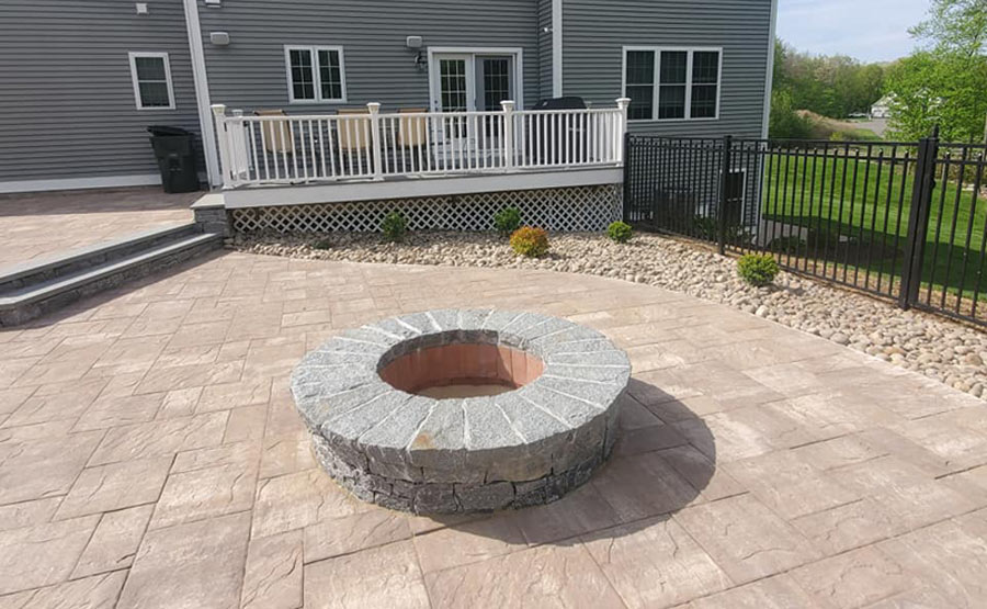 leeside paving & masonry fire pit contractors greater boston area