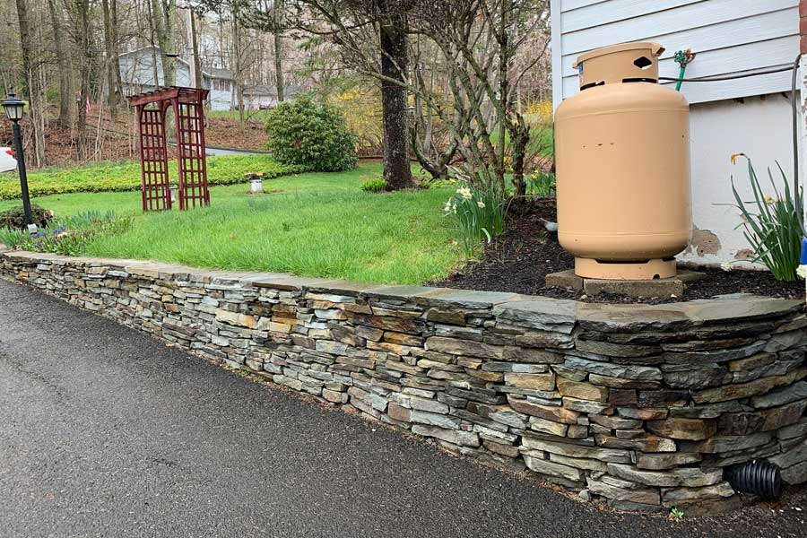 stone & retaining walls contractors new brunswick, new jersey